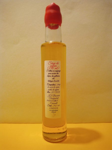 Sirop de safran (250 ml)