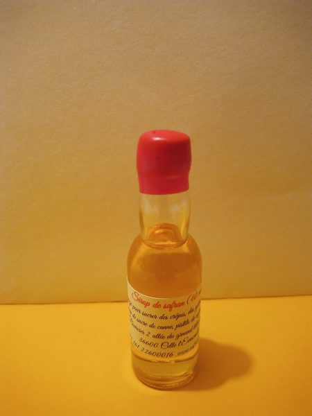 Sirop de safran (40 ml)